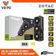 ZOTAC GAMING GeForce RTX 5080 / RTX5080 SOLID OC 16GB DDR7 PCI Express 5.0 x16 DisplayPort 2.1b NVID