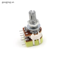 gongjing B50K 50K Ohm Dual Linear Taper Volume Control Switches Potentiometer VN
