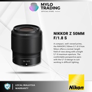 ( READY STOCK ) Nikon NIKKOR Z 50mm f/1.8 S Lens for Nikon Z8 & Z6II & Z5 & Z30 & Z FC & Z7II & Z50 