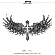 COD แทททู ZOAR L16Magic tattooปีก สติ๊กเกอร์รอยสัก กันน้ำ รอยสัก ลายสัก 15 วัน สีดำ