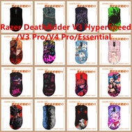 30 Colors Skin Sticker Compatible with Razer DeathAdder V3 HyperSpeed / V3 Pro / V4 Pro / Essential‌