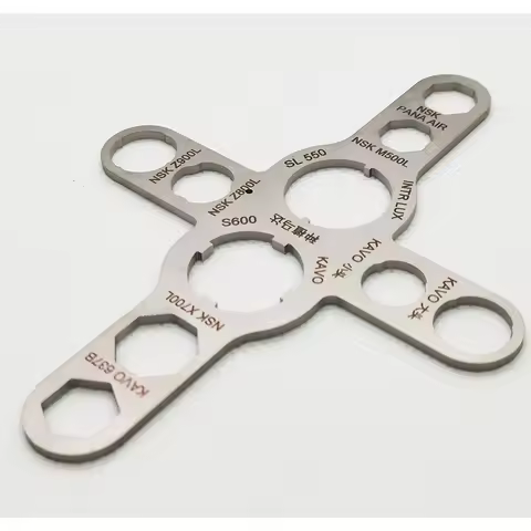 Dental Turbine Handpiece Wrench NSK KAVO WH Implant Motor Cartridge Rotor Shaft Spindle Back Cover R