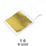100 gold leaves 9x9cm, maitramWedding type or used to make dragons and phoenixes