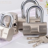 BLISS Alloy Padlock, Anti-theft Design With Keys Heavy Duty Padlock, Heavy Duty Durable Construction