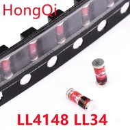 100PCS LL4148 LL34 4148 SOD-80 1N4148 IN4148 Switching Diode SMD