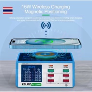 wireless Charger Fast Charging Dock Test Charge USB 6 8 +1 QC3.0 RELIFE ss RL-304D 304P 309AW