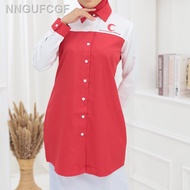 【NEW stock】✣Baju Korporat muslimah Bulan Sabit Merah Malaysia BSMM/PBSM