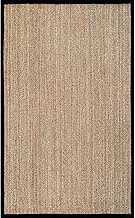 royal sapphire Natural Fiber Collection Basketweave Natural and Beige Summer Seagrass Square Area Ru