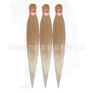 New 3X Easy Braid Hair Pre-Stretch Low Temperature Silk African Braid Dreadlocks Wig