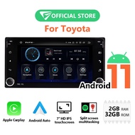 Eonon Toyota Android 11 Car Player Wired and Wireless Apple CarPlay and Android Auto R67 7 Inch