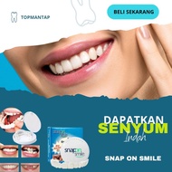 Snap On Smile Silikon 100 % Original Snap On Smile 1 Set atas bawah