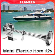 [FlameerMY] 12v Marine Boat Horn Stainless Steel for Ship Lorry RV Premium Quality
