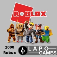 Roblox 2000 Robux Digital Code