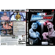 PS2 DVD Games WWE SmackDown! vs. Raw 2006