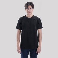 John Henry เสื้อยืดผู้ชาย ทรงเข้ารูป รุ่น JH F625MTSSM16 - สีดำ