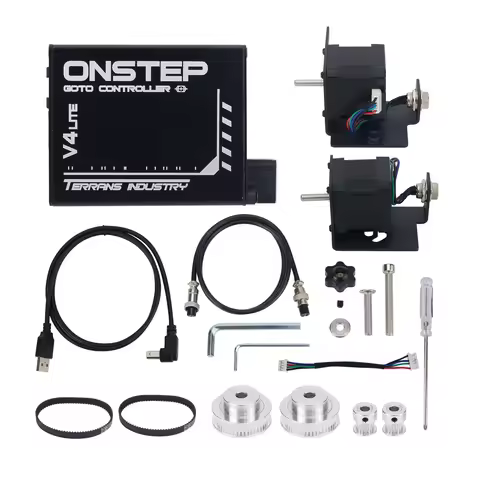 HAMGEEK V5-Lite V5-Pro Onstep EXOS2 EQ3D Equatorial Mount V5 GOTO Upgrade Kit Biaxial Tracking Astro