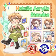 Hetalia Fanmerch Acrylic Standee | Hetalia Acrylic Standee Fanmerchandise (England, Austria, America