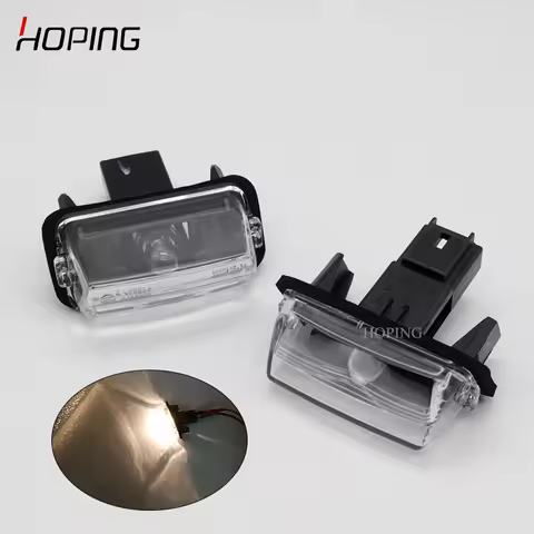Hoping Rear License Plate Light For TOYOTA YARIS CAMRY COROLLA ALTIS AVENSIS VERSO E`Z LEVIN AURIS L