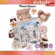 Flower Knows Sweetheart Little Bear SET 【BUY 5 GET 11】Lip+Blush+Eyeshadow+Primer+Contour/Perfume GIF