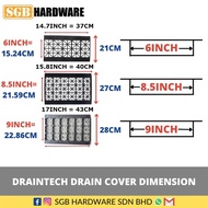 Drain cover 6"/8.5"/9'' Standard Longkang cover - Draintech/drain cover Capable Of UP-Owned