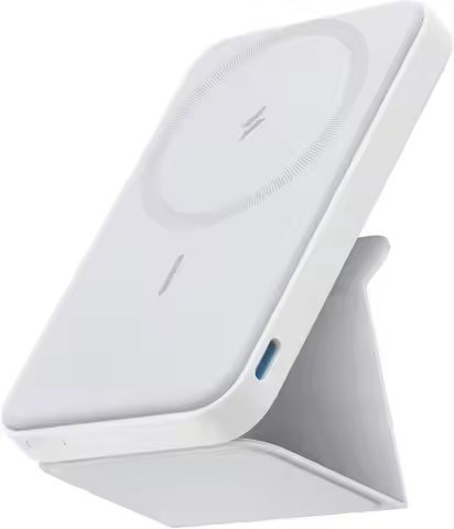 Anker 622 Magnetic Battery (MagGo), 5,000mAh Foldable Magnetic Wireless Portable Charger with Stand 