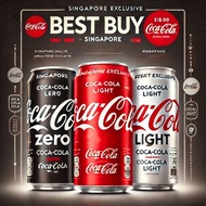 Coke original, Coke Light, Coke Zero, 24 Cans X 320ml