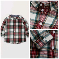 (auth Product) Genuine HM boys' striped shirt size 6-9M to 1.85-2Y