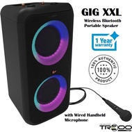 Klipsch GIG XXL Wireless Bluetooth Portable Speaker with Wired Handheld Microphone