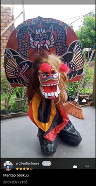 Mainan anak laki laki murah Barongan Kayu Caplokan Asli untuk anak SD Besar ada Kemul Barongan Devil Jumantoro Mainan Anak2 Laki-laki Jawa  - Mainan anak lelaki perempuan yang lagi viral terbaru 2022 edukasi cowok cewek bayi laki2 import usia ultraman rob