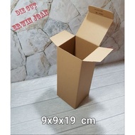 Cardboard Box 9x9x19 cm DB Bottle Diecut Cardboard Box