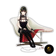 Standee Spy X Family Cosplay Acrylic Stand Loid Anya Yor Damian desk study corner 15cm high
