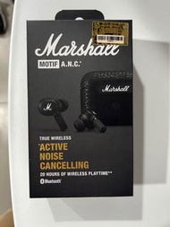 marshall motif ANC耳機