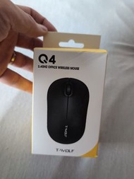 全新 Brand New T-Wolf Q4無線滑鼠 Wireless Mouse 2.4GHZ Office / Gaming