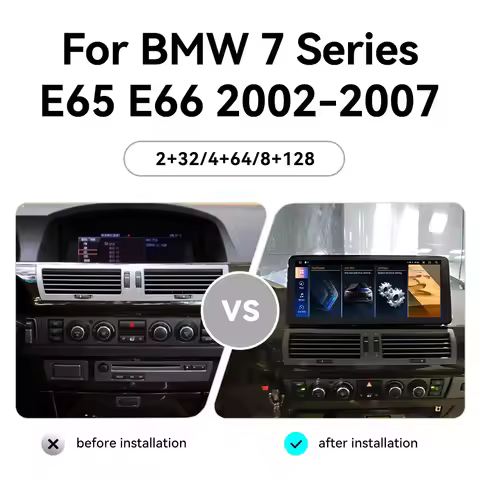 Luxury Interior Modification HD Touch Screen Android 13 Car Radio DSP GPS CarPlay Auto Screen For BM