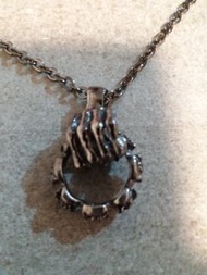 Sold out已出售缺貨頸鍊 death NOTE Necklace 大場鶇原作 小畑健作畫以夜神月 路克琉克的懸疑偵探少年漫畫~ 改編成卡通動畫電影~ japan cartoon comic mo