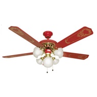 Uchida CF-111 Ceiling Fan / Kipas Angin Plafon Dengan Lampu Hias
