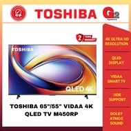 TOSHIBA 65"/55" VIDAA 4K QLED TV M450RP