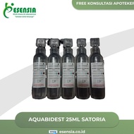 G23 Aquabidest 25 Ml Cairan Pelarut By Satoria Pharma Stock
