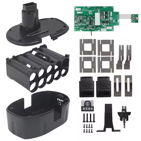 DC9096 Li-ion Battery Plastic Case PCB Charging Protection Circuit Board For Dewalt 18V NI-CD NI-MH