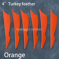 30/50PCS 4in Arrows Turkey Feathers Fletching Wings  DIY Accessories