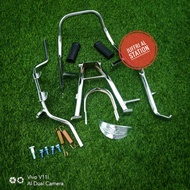 💥HOT💥Part Chrome Honda C70 Complete Set