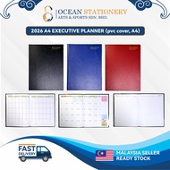 2026 A4 EXECUTIVE PLANNER NOTE BOOK DIARY (pvc cover, A4)