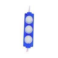 Lampu LED Module Bak Lampu Modul Strip Variasi Motor Mobil Truk Pick Up Bak Belakang COB 3 Mata 3x1 Fuso Putih Merah Hijau Kuning Biru Pink Besar 12 Volt 3 Watt