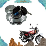 Motorcycle Fuel Gas Tank Cap Lock Set for Honda CG125 CG 125 Spare Parts Aluminium Fuel Gas Tank youyilu