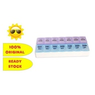 7 Day 14 Slots Pill Storage Box Weekly Medicine Organizer AM/PM (Detachable)