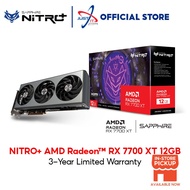 SAPPHIRE NITRO + AMD Radeon RX 7700 XT GAMING OC 12GB GDDR6 GRAPHICS CARD ( SAP-11335-02-20G )