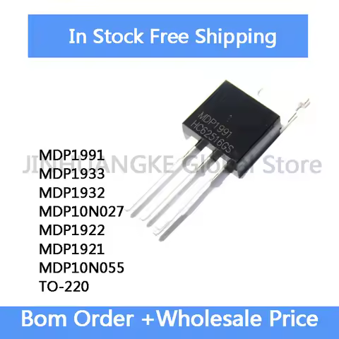 10Pcs MDP1991 MDP1933 MDP1932 MDP10N027 MDP1922 MDP1921 MDP10N055 TO-220 IC In Stock Wholesale