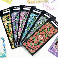 sticker flower glitter sticker sticker flower rose