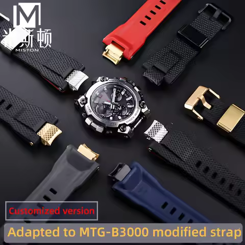 MTG B3000 mod new strap for G-shock mtg b3000 modified strap Casio mtgb3000 dragon scale pattern hig