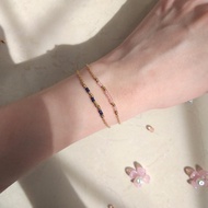 Morse glass beads bracelet Morse glass beads bracelet (ready stock love and bff)